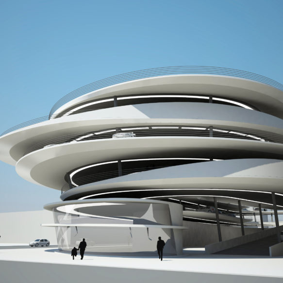 Zha Release Renders Of Miami Beach Parking Garage At Collins Park