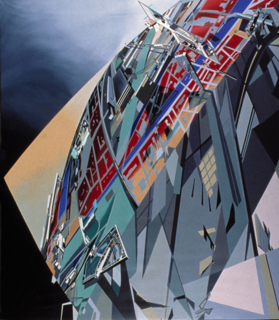 Zaha Hadid 1988年ミラノ展ポスター Zaha Hadid 1988年ミラノ展ポスター Zaha Hadid 1988年ミラノ展