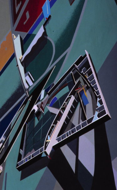 Zaha Hadid 1988年ミラノ展ポスター Zaha Hadid 1988年ミラノ展ポスター Zaha Hadid 1988年ミラノ展