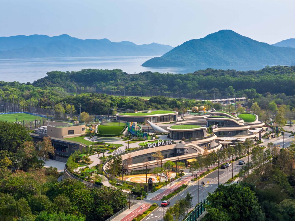 GO PARK Sai Sha: designed as the centre of its community