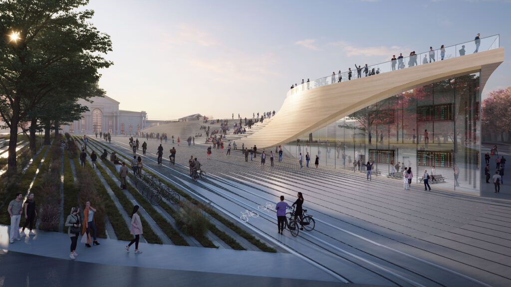 ZHA signs contract for Vilnius' new public transport terminal