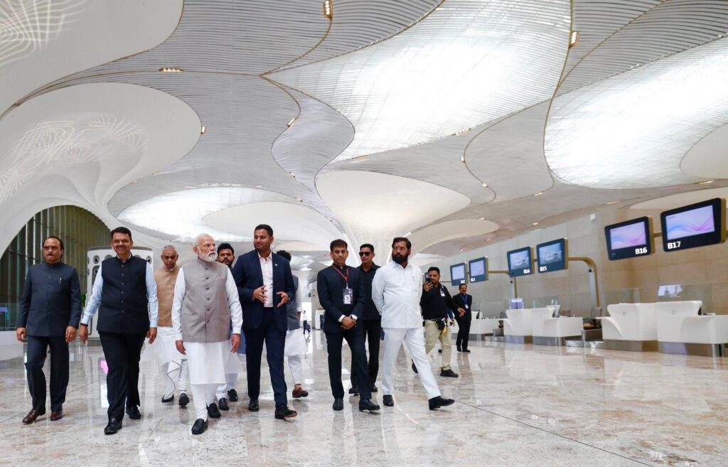 India's Prime Minister inaugurates Navi Mumbai International Airport (NMIA)